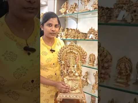 Premium Brass Seated Goddess Karumarri Amman