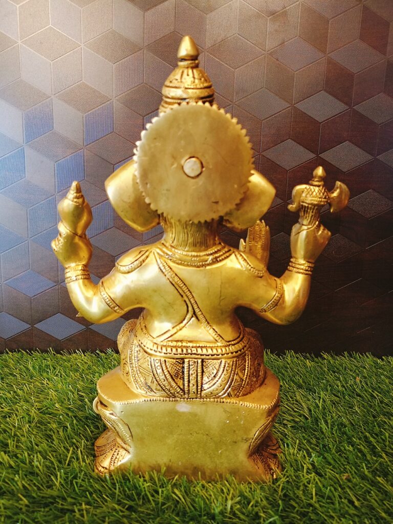 Brass Lord Ganesha Statue Ganesha Murti Brass Idol Vgocart