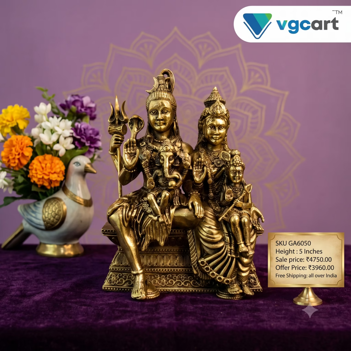 Brass Shivan Idols