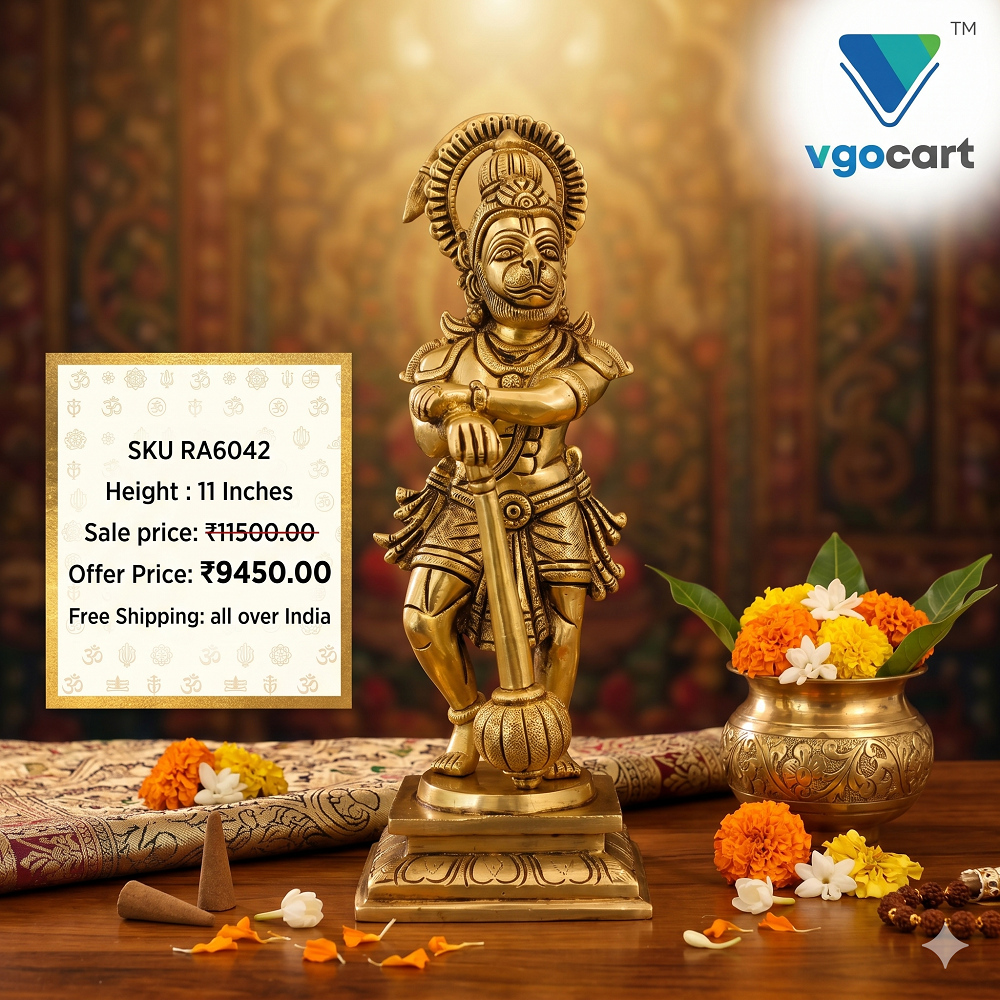 Brass Hanuman