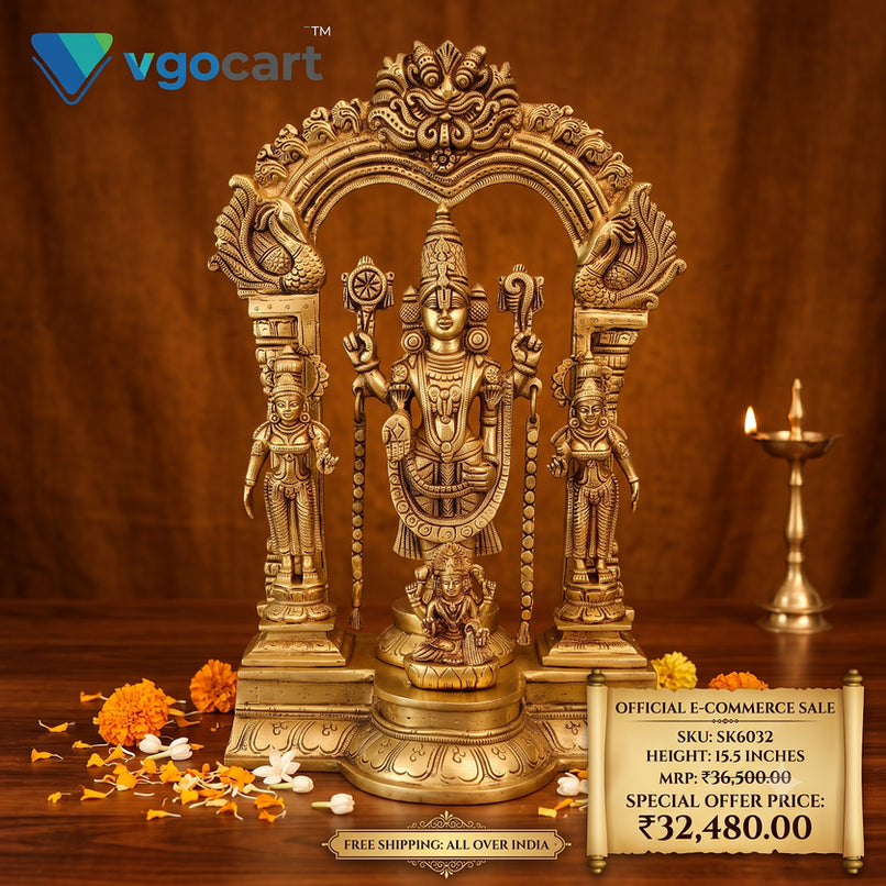 Brass Balaji Idols