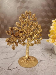 Brass Kalpavriksha Tree Idol 6 Inch – Divine Wish-Fulfilling Tree for Prosperity, Growth & Positive Energy