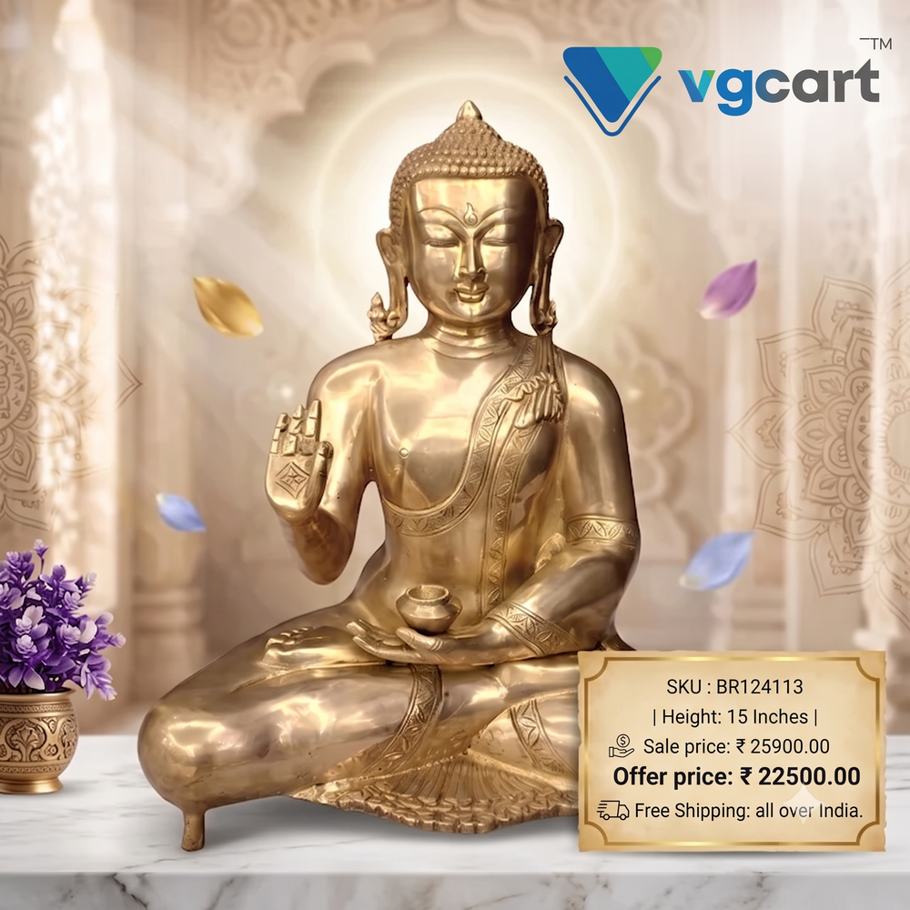 Brass Buddha Idols