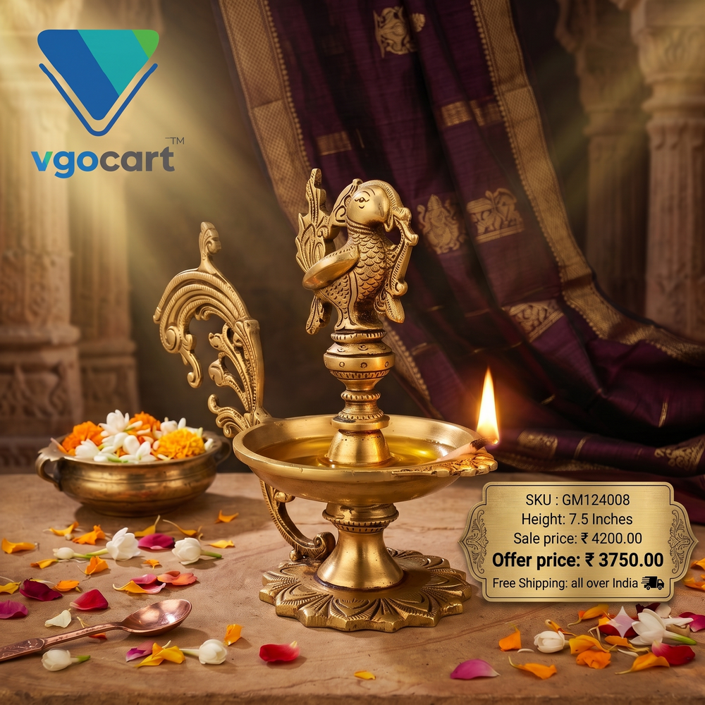 Diya for Pooja
