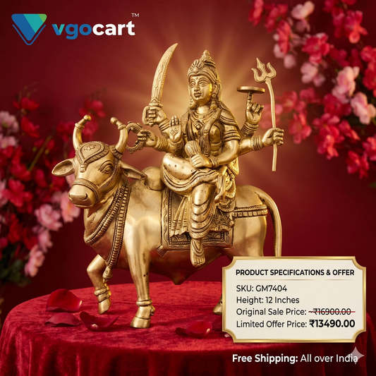 Brass Umaya Mata Amman Idol – 12 Inch
