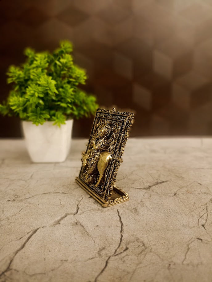 Premium Brass Fine Art Table Top Krishna Idol 3" | Lord Krishna Flute Statue