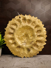 11.5″ Brass Sun Face Wall Mount | Surya Dev Wall Hanging for Home, Entrance & Vastu Décor