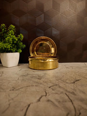 Premium Brass Anjarai Petti | Traditional South Indian Masala Box for Kitchen Heritage & Vastu Health