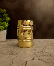 Small Premium Brass Ashtalakshmi Padi | Traditional Rice Measuring Cup for Pooja & Vastu Wealth