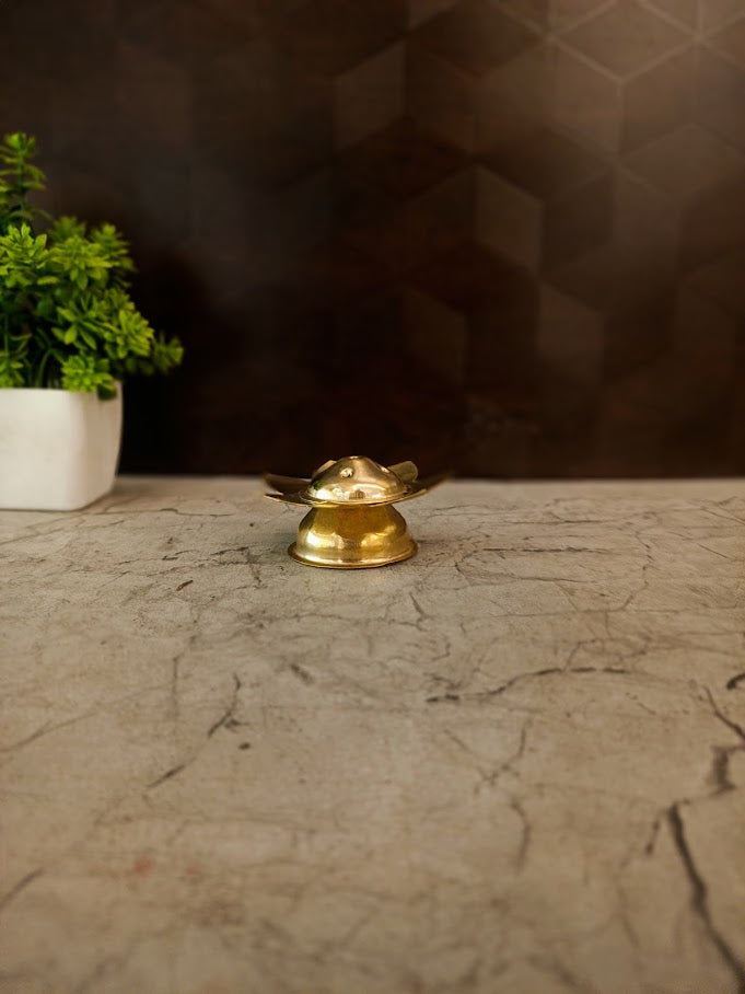 Premium Brass Lotus Bhakthi Stand | Sacred Kamal Pedestal for Pooja & Vastu Purity