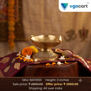 Premium Brass Big Leaf Diya | Auspicious Botanical Deepam for Vastu, Prosperity & Luxury Festive Decor