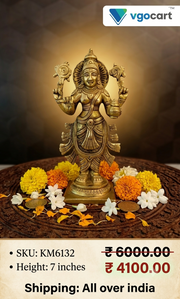 Premium Brass Lord Dhanvantari on Square Base | Divine Ayurveda Deity for Vastu & Holistic Health