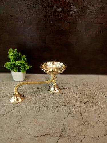 Premium Brass Dhoop Stand | Traditional Incense Burner for Pooja, Vastu & Aromatic Purity