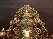 Buy Premium Antique Brass Exclusive Master Ganesha Idol For Vastu Success And Sacred Home Decor