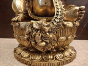 Buy Premium Antique Brass Exclusive Master Ganesha Idol For Vastu Success And Sacred Home Decor