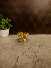 Premium Brass Two-Hand Aarti Deepam