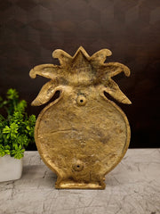 Exclusive Brass Kalasam Wall Mount | Traditional Purna Kalasha Doorway Hanging for Vastu & Temple Decor