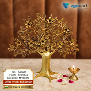 Brass Kalpaviruksha Tree of Life – Growth, Prosperity & Positive Energy