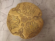 Premium Brass Lotus Design Chowki | Divine Padma Peetham for Vastu, Pooja & Luxury Mandir Decor