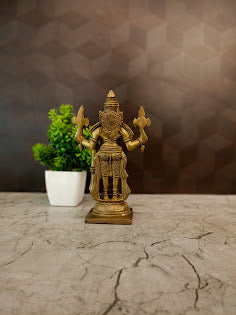Premium Brass Lord Narasimha Statue | Fierce Vishnu Avatar Idol for Vastu & Supreme Protection