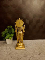 Premium Brass Pavai Diya | Traditional Lady Holding Lamp (Pavai Vilakku) for Pooja & Welcome Decor