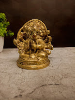 Buy Premium Antique Brass Pancha Muga Hanuman Idol For Vastu Shield And Sacred Home Decor
