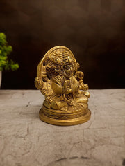 Buy Premium Antique Brass Pancha Muga Hanuman Idol For Vastu Shield And Sacred Home Decor