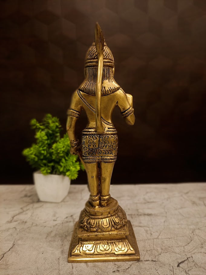 Buy Premium Antique Brass Panchamukhi Hanuman Idol For Vastu Supreme Protection And Sacred Home Decor