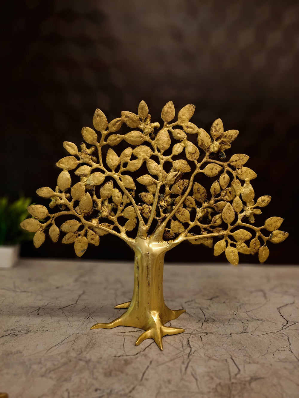Brass Kalpaviruksha Tree of Life – Growth, Prosperity & Positive Energy