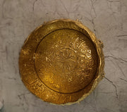Premium Brass Ashtalakshmi Uruli | Royal Traditional Water Bowl for Entryway Decor & Vastu Prosperity