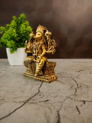Handcrafted Brass Varahi Amman Statue | Premium Hindu Goddess Idol for Home Temple & Vastu