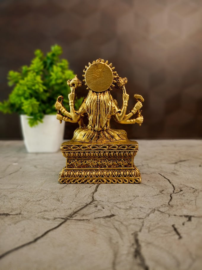 Handcrafted Brass Varahi Amman Statue | Premium Hindu Goddess Idol for Home Temple & Vastu