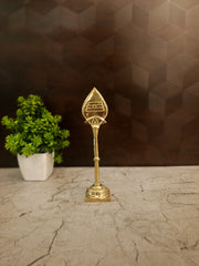 Premium Brass Vel | Sacred Lord Murugan Spear for Pooja, Victory & Vastu Protection
