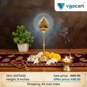 Premium Brass Vel | Sacred Lord Murugan Spear for Pooja, Victory & Vastu Protection