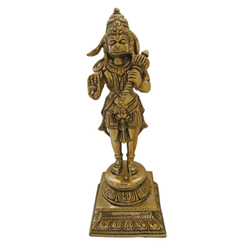 Hanuman Brass Statue 10 Inches