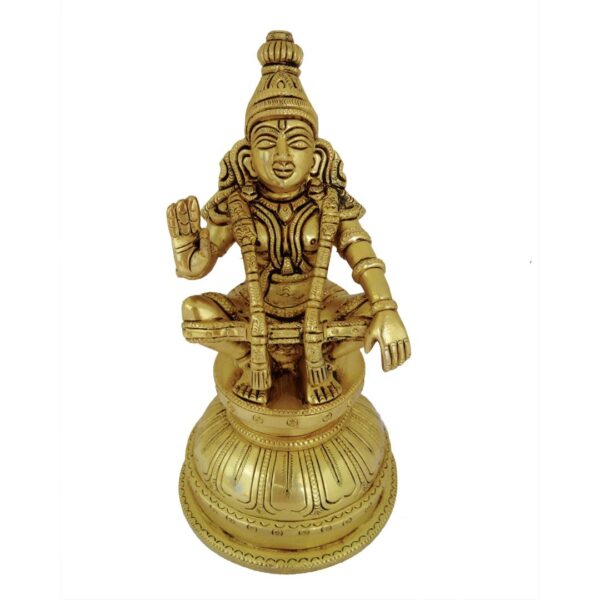 God Ayyappan Brass Statue