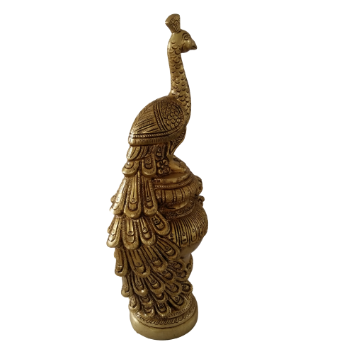 Brass Designer Peacock Show Piece Home Decor Giff Buy Online Coimbatore 1482 2