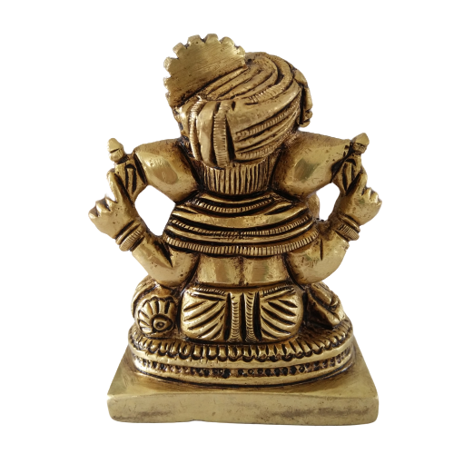 Brass Lord Pagadi Ganesha Idols Hindu God Statues Coimbatore India Buy Online 1337 3