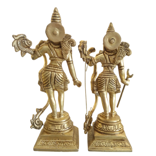 Brass Lord Rama Lakshmana Set Idol Statue Hindu God India Coimbatore Buy Online 1526 2