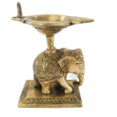 Brass Pair Elephant Lamp Home Decor Pooja Items Idols Gifts Coimbatore India Buy Online 1416