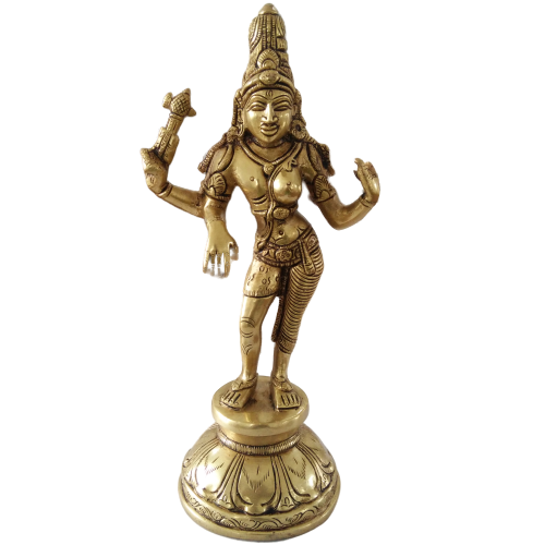 God Arthanariswarar Brass Statue Inches 8.7
