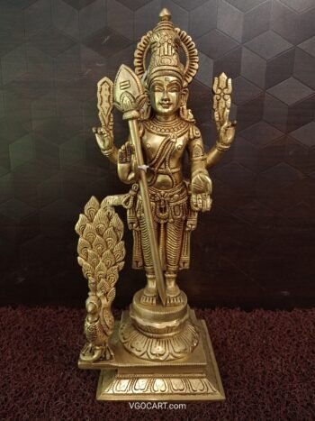 brass-murigan-statue-pooja-gift-vgocart-coimbatore-india