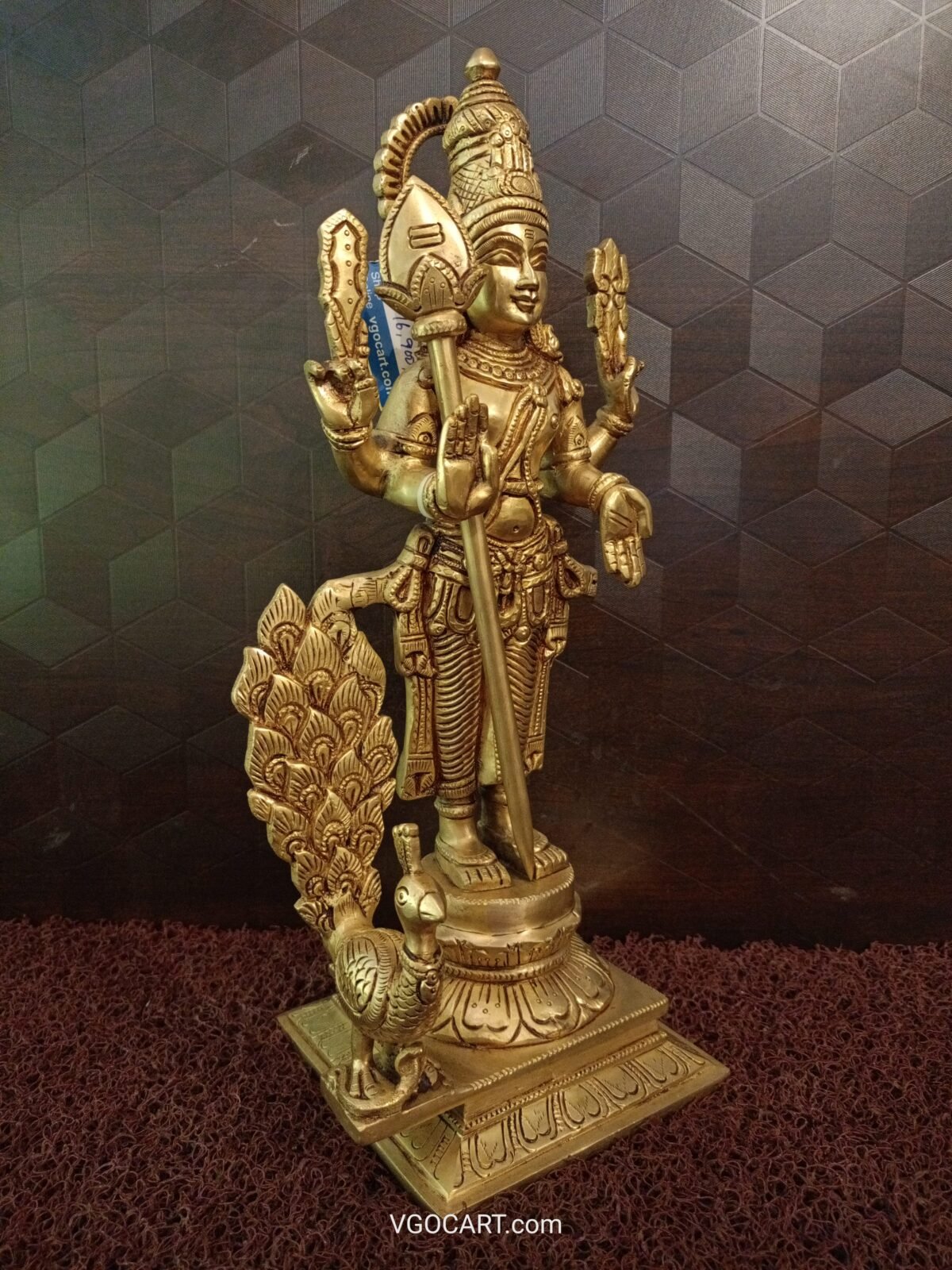 brass murigan statue pooja gift vgocart coimbatore india3 scaled