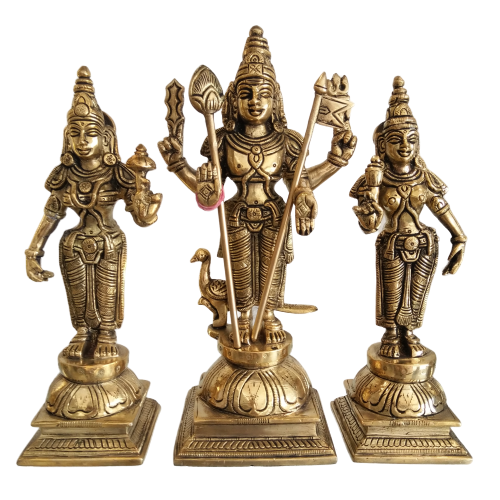 Murugan-Brass-Statue