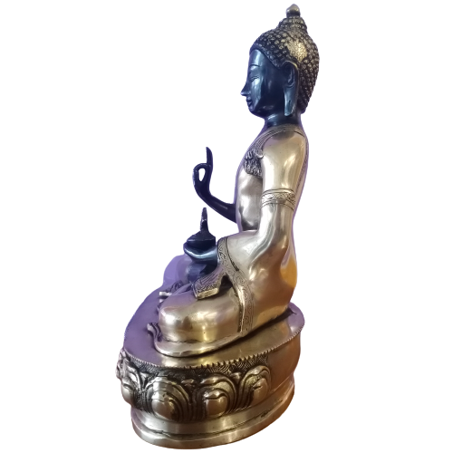 Brass Antique Medicine Buddha Idol India Coimbatore Buy Online 2069 2