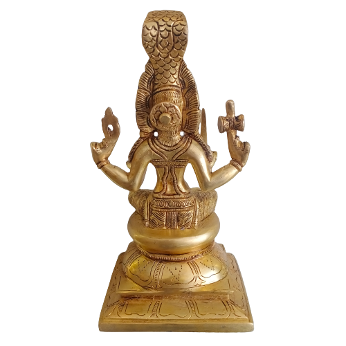 Goddess Mariamman Brass Idol - 10