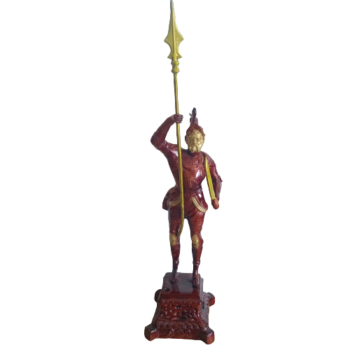 Brass Commander Coloured Statue - Big