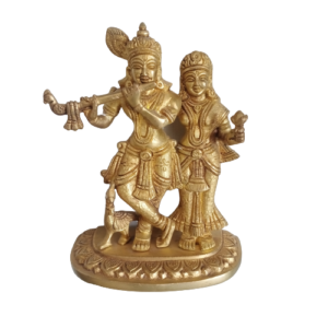 Brass Lord Radha Krishna Idol Statue Hindu God Coimbatore India Buy Online 1004