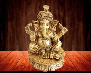 Ganesha Brass Statue