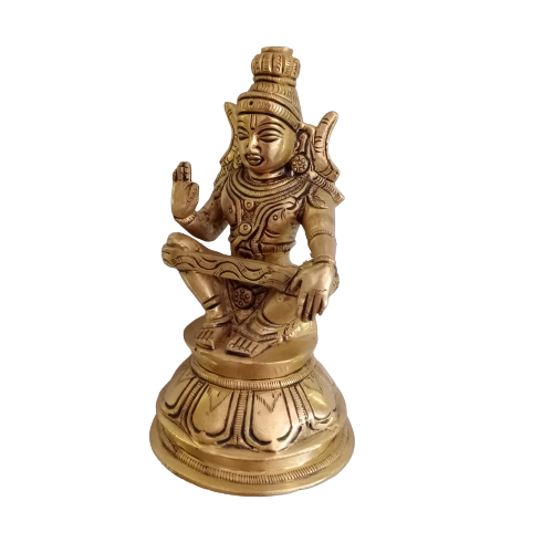 Lord Ayyappan Brass Idol Pooja Items Hindu God Statue Home Decor Gift Buy Online Coimbatore 1110 2